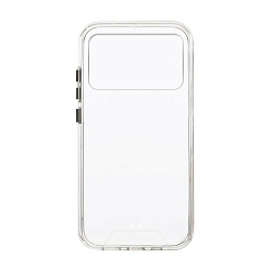 Клип-кейс (накладка) Space для Xiaomi Poco X4 Pro 5G полиуретан, поликарбонат, прозрачный