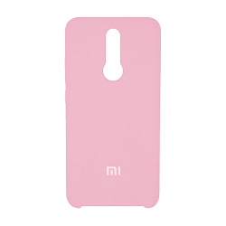 Клип-кейс (накладка) Silicone cover для Xiaomi Redmi 8 силикон, розовый