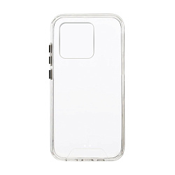 Клип-кейс (накладка) Space для Xiaomi Redmi 10C полиуретан, поликарбонат, прозрачный