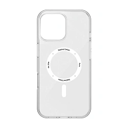 Клип-кейс (накладка) Native Union (Re) Clear Case для Apple iPhone 16 Pro Max полиуретан, поликарбонат, прозрачный