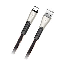Дата-кабель Hoco U48 Type-C 1.2 м, чёрный