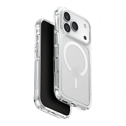 Клип-кейс (накладка) UNIQ Lifepro Xtreme MagSafe для Apple iPhone 17 Pro полиуретан, прозрачный