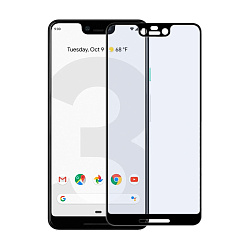 Защитное стекло 3D Premium для Google Pixel 3XL, черная рамка