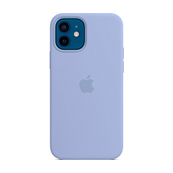 Клип-кейс (накладка) Silicone Case для Apple iPhone 12 / 12 Pro силикон, лавандовый