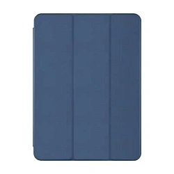 Чехол-книжка uBear Touch для Apple iPad Air 13" (2024 / 2025 / 2026) / iPad Pro 12.9" (2018 / 2022) полиуретан, тёмно-синий