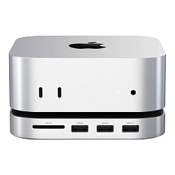 Адаптер-разветвитель для Mac Mini Satechi Stand and Hub (7в1) серый космос