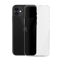 Клип-кейс (накладка) Mocoll Crystal для Apple iPhone 11 силикон, прозрачный