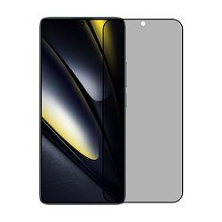 Защитное стекло 3D Privacy для Xiaomi Poco F6, черная рамка