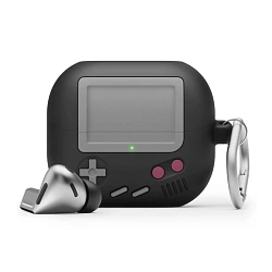 Кобура Elago AW5 Game console Hang для Samsung Galaxy Buds 3 / 3 Pro силикон, чёрный