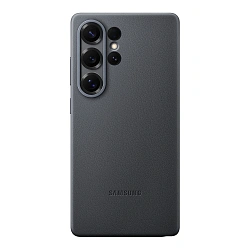 Клип-кейс (накладка) Samsung Kindsuit Case для Samsung Galaxy S25 Ultra экокожа, поликарбонат, чёрный