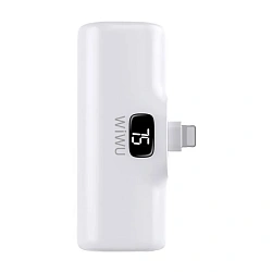 Внешний аккумулятор WIWU Capsule Wi-P017-L (Lightning) 5000 мАч 5 Вт белый