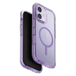Клип-кейс (накладка) UNIQ Combat MagSafe для Apple iPhone 17 полиуретан, бледно-лиловый