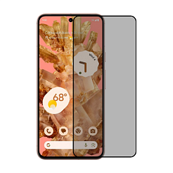 Защитное стекло 3D Privacy для Google Pixel 8, черная рамка