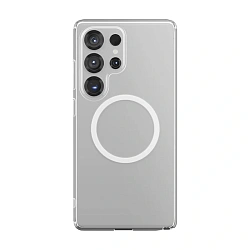 Клип-кейс (накладка) UNIQ Lifepro Xtreme MagSafe для Samsung Galaxy S25 Ultra поликарбонат, силикон, прозрачный