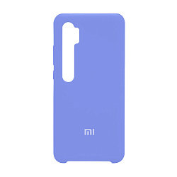 Клип-кейс (накладка) Silicone cover для Xiaomi Mi Note 10 / Mi Note 10 Pro силикон, васильковый