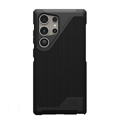 Клип-кейс (накладка) UAG Metropolis LT Magsafe для Samsung Galaxy S24 Ultra полиуретан, ткань, кевлар (армид), чёрный