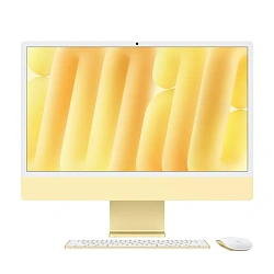 Моноблок Apple iMac 24" M4 (8-core GPU) 16 ГБ, 256 ГБ  (MWUD3), жёлтый