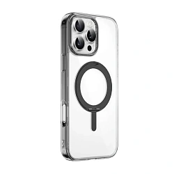 Клип-кейс (накладка) WIWU iShield Ultra для Apple iPhone 16 Pro Max пластик, силикон, чёрный