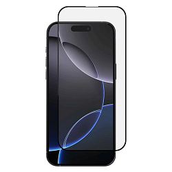 Защитное стекло uBear Extreme Shield 3D для Apple iPhone 16 Pro / 17, черная рамка