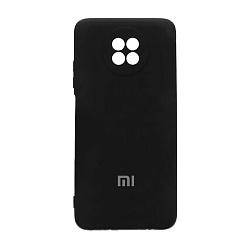 Клип-кейс (накладка) для Xiaomi Redmi Note 9T силикон, чёрный