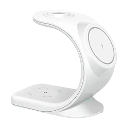 Беспроводное зарядное устройство VLP Powerstand 3in1 15 Вт белый