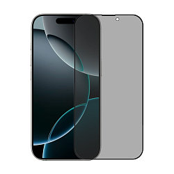 Защитное стекло Mocoll Kyanite Series Privacy 2.5D для Apple iPhone 16 Pro Max, черная рамка