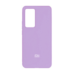 Клип-кейс (накладка) Silicone cover закрытый для Xiaomi 12T / 12T Pro силикон, лавандовый