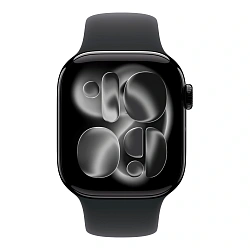 Умные часы Apple Watch Series 11 42mm GPS Jet Black Aluminum Case Black Sport Band