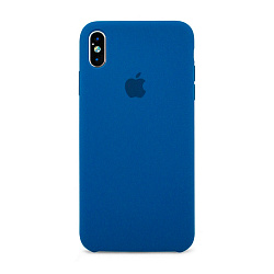 Клип-кейс (накладка) Apple Silicone Case для Apple iPhone Xs Max силикон, Blue Horizon