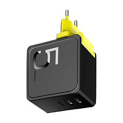 Внешний аккумулятор с СЗУ Rock Sugar 2в1 5000 мАч 18 Вт, чёрный