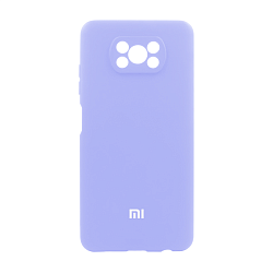 Клип-кейс (накладка) для Xiaomi Poco X3 NFC / Poco X3 Pro силикон, лавандовый