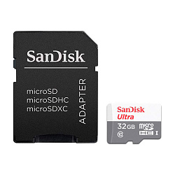 Карта памяти SanDisk Ultra, 32 ГБ