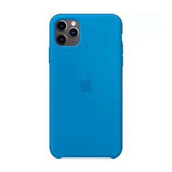 Клип-кейс (накладка) Apple Silicone Case для Apple iPhone 11 Pro силикон, Surf Blue