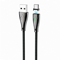 Дата-кабель Hoco U75 Type-C 1.2 м, чёрный