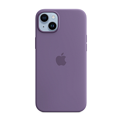 Клип-кейс (накладка) Silicone Case MagSafe для Apple iPhone 14 Plus силикон, фиолетовый