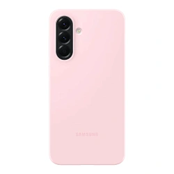 Клип-кейс (накладка) Samsung Silicone Case для Samsung Galaxy A56 силикон, поликарбонат, розовый