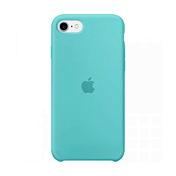 Клип-кейс (накладка) Apple Silicone Case для Apple iPhone SE 2020 / 2022 силикон, Sea Blue