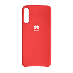 Клип-кейс (накладка) Silicone cover для Huawei P20 Pro силикон, красный