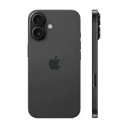 Смартфон Apple iPhone 16 256 ГБ чёрный