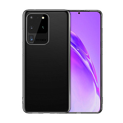 Клип-кейс (накладка) Hoco Light Series для Samsung Galaxy S20 Ultra силикон, прозрачный