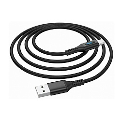 Дата-кабель Hoco U79 Type-C 1.2 м, чёрный