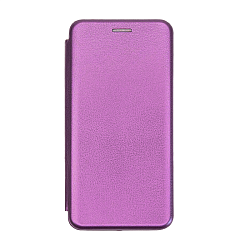 Чехол-книжка для Xiaomi Redmi Note 11 Pro искусственная кожа, лиловый