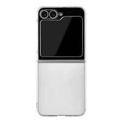 Клип-кейс (накладка) uBear View Case для Samsung Galaxy Z Flip 6 / 7 FE поликарбонат, прозрачный