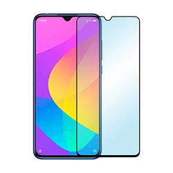 Защитное стекло 3D Premium для Xiaomi Mi 9 Lite / Mi 9, черная рамка