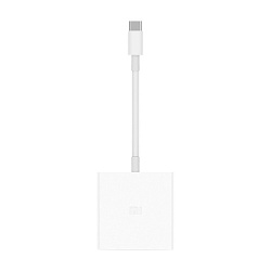 Адаптер-разветвитель для компьютера Xiaomi ZJQ01TM (3в1), белый