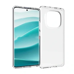 Клип-кейс (накладка) для Xiaomi Redmi Note 14 Pro Plus 5G силикон, прозрачный