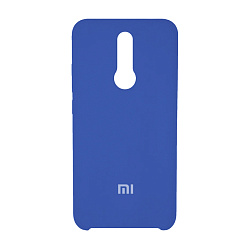 Клип-кейс (накладка) Silicone cover для Xiaomi Redmi 8 силикон, синий