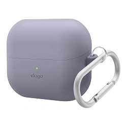 Кобура Elago Original Hang для Samsung Galaxy Buds 3 / 3 Pro силикон, лавандовый