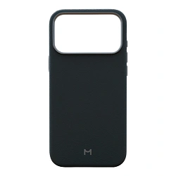 Клип-кейс (накладка) Magssory Eco Leather Case для Apple iPhone 17 Pro Max экокожа, микрофибра, чёрный