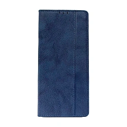 Чехол-книжка Premium Rich Boss для Xiaomi 14 искусственная кожа, синий